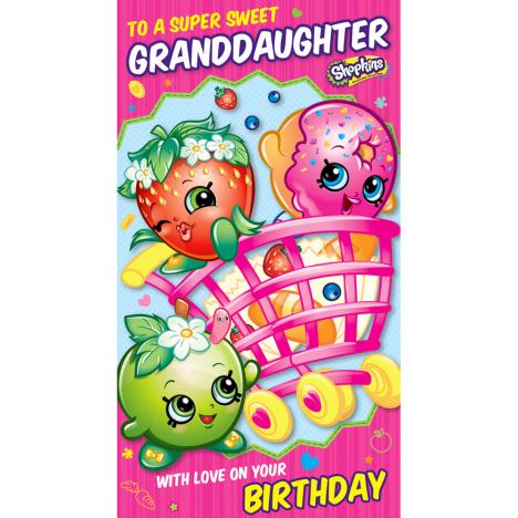 Super Sweet Granddaughter Shopkins Birthday Card £2.10